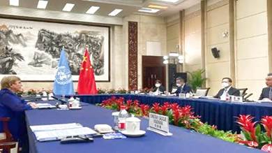 ​واشنطن "قلقة" حيال "تلاعب" بكين بزيارة المفوضة السامية لحقوق الإنسان